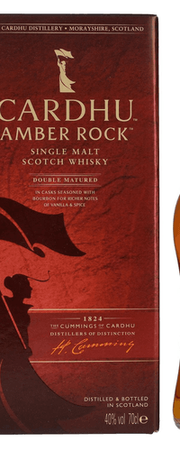 Cardhu AMBER ROCK Double Matured Single Malt Scotch Whisky 40% Vol. 0,7l in Giftbox