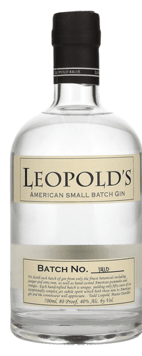 Leopold's Small Batch Gin 40% Vol. 0,7l