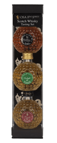 OSA Fine Spirits Blended Bottles Tasting Set 40% Vol. 3x0,05l in Giftbox