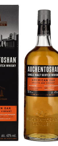 Auchentoshan AMERICAN OAK Single Malt Scotch Whisky 40% Vol. 0,7l in Giftbox