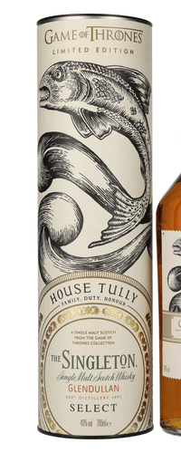 The Singleton GLENDULLAN GAME OF THRONES House Tully 40% Vol. 0,7l in Giftbox