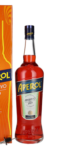 Aperol Aperitivo GB 11% Vol. 3l in Giftbox with bottle pourer