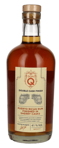 Don Q Double Aged Rum SHERRY CASK FINISH 41% Vol. 0,7l