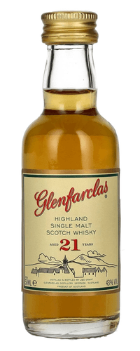 Glenfarclas 21 Years Old Highland Single Malt Scotch Whisky 43% Vol. 0,05l