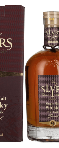 Slyrs Single Malt Whisky Port Fass Finish 46% Vol. 0,7l in Giftbox