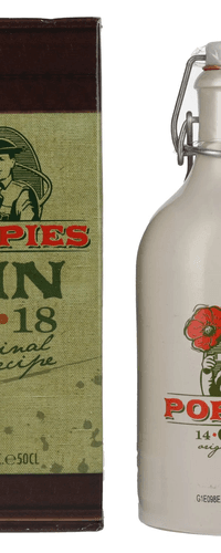 Poppies Gin 40% Vol. 0,5l in Giftbox