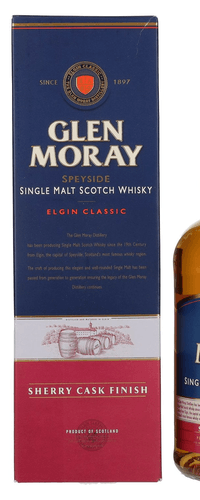 Glen Moray Elgin Classic Sherry Cask Finish 40% Vol. 0,7l in Giftbox