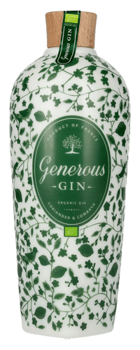 Generous Green Organic CORIANDER & COMBAVA Gin 44% Vol. 0,7l