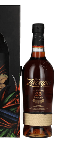 Ron Zacapa Centenario 23 SISTEMA SOLERA Gran Reserva Limited Edition Design 40% Vol. 0,7l in Giftbox with 2 glasses