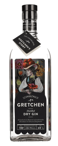 Gretchen Schwarzwald Distilled Dry Gin 44% Vol. 0,7l