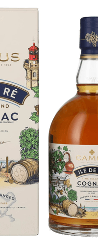 Camus ILE DE RE Fine Island Cognac 40% Vol. 0,7l in Giftbox