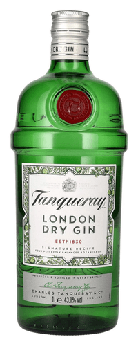 Tanqueray LONDON DRY GIN Imported 43,1% Vol. 1l