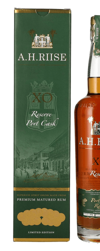 A.H. Riise X.O. Reserve Port Cask Superior Spirit Drink 45% Vol. 0,7l in Giftbox