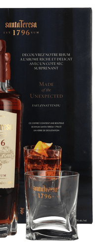 Santa Teresa 1796 Solera Rum 40% Vol. 0,7l in Giftbox with glass