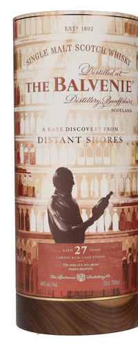 The Balvenie STORIES 27 Years Old A Rare Discovery from Distant Shores 48% Vol. 0,7l in Giftbox
