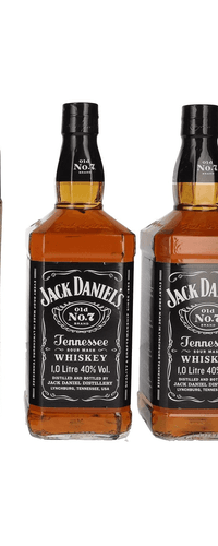 Jack Daniel's Tennesse Whiskey TWINPACK 40% Vol. 2x1l in Giftbox