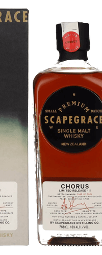 Scapegrace CHORUS Small Batch Limited Release II 46% Vol. 0,7l in Giftbox