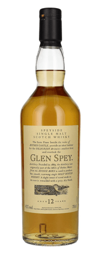 Glen Spey 12 Years Old FLORA & FAUNA Speyside Single Malt 43% Vol. 0,7l