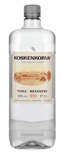 Koskenkorva Vodka VIINA - BRAENNVIN 38% Vol. 1l PET