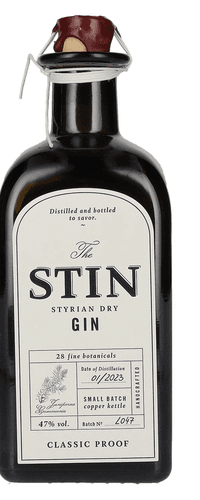 The STIN Styrian Dry Gin 47% Vol. 0,5l