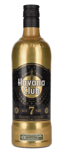 Havana Club Anejo 7 GOLD Limited Edition 2022 40% Vol. 0,7l