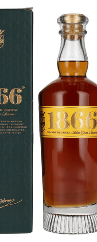 1866 Brandy Solera Gran Reserva 40% Vol. 0,7l in Giftbox
