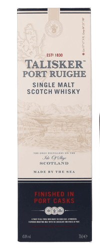 Talisker PORT RUIGHE Single Malt Scotch Whisky 45,8% Vol. 0,7l in Giftbox