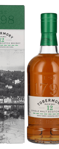 Tobermory 12 Years Old Single Malt Scotch Whisky 46,3% Vol. 0,7l in Giftbox