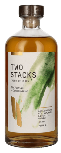 Two Stacks THE FIRST CUT Irish Whiskey 43% Vol. 0,7l