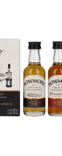 Bowmore Distillers Collection (12 YO, 15 YO, 18 YO) 42% Vol. 3x0,05l in Giftbox