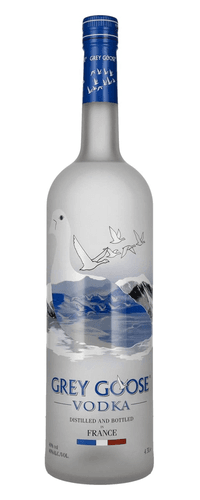 Grey Goose Vodka 40% Vol. 4,5l + LED Sticker