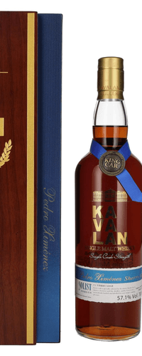 Kavalan SOLIST Pedro Ximenez Cask 57,1% Vol. 0,7l in wooden box