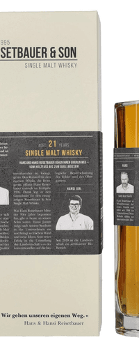 Reisetbauer & Son 21 Years Old Single Malt Whisky 48% Vol. 0,7l in Giftbox