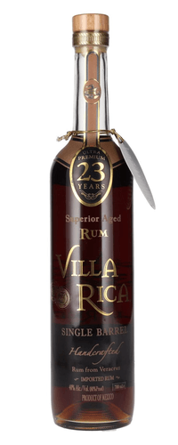 Villa Rica Single Barrel Ultra Premium 23 Years Old Superior Aged Rum 40% Vol. 0,7l