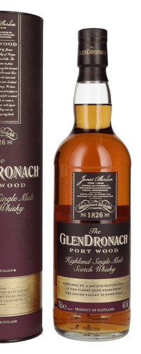 The GlenDronach PORT WOOD Highland Single Malt 46% Vol. 0,7l in Giftbox