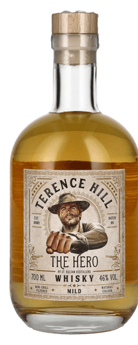 Terence Hill THE HERO Whisky Mild 46% Vol. 0,7l