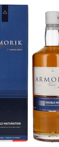 Armorik DOUBLE MATURATION Whisky Breton Single Malt 46% Vol. 0,7l in Giftbox