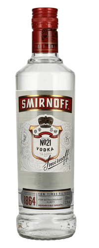 Smirnoff No. 21 Vodka 37,5% Vol. 0,5l