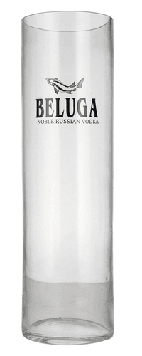 Beluga Noble Russian Vodka EXPORT Vase 50 cm