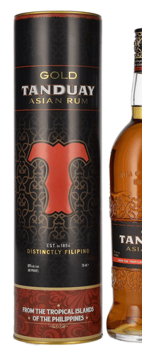 Tanduay Asian Rum Gold 40% Vol. 0,7l in Tinbox