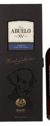 Ron Abuelo Anejo XV Anos TAWNY Port Cask Finish 40% Vol. 0,7l in Giftbox