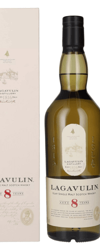 Lagavulin 8 Years Old Single Malt Whisky 48% Vol. 0,7l in Giftbox