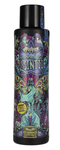 EUPHORIA Cannabis Absinthe Madness Edition 70% Vol. 0,5l