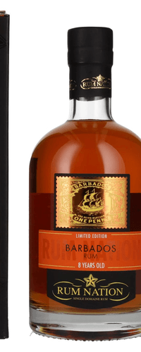 Rum Nation Barbados 8 Years Old Limited Edition 40% Vol. 0,7l in Giftbox