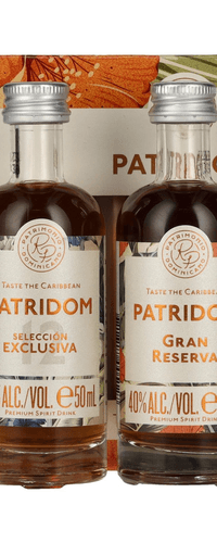 Patridom Taste the Caribbean Rumset 40,7% Vol. 3x0,05l