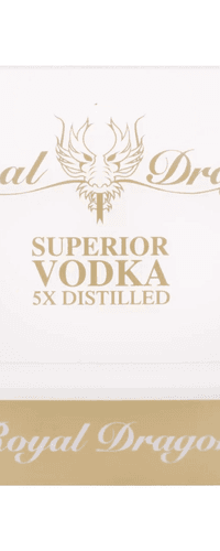 Royal Dragon Vodka bottle cooler