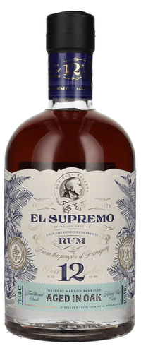 El Supremo 12 Year Old OAK CASK Rum 40% Vol. 0,7l