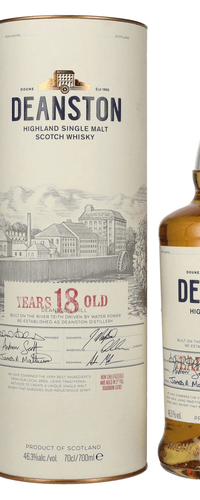 Deanston 18 Years Old Highland Single Malt 46,3% Vol. 0,7l in Giftbox