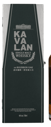 Kavalan EX-BOURBON CASK Single Malt Whisky 46% Vol. 0,7l in Giftbox