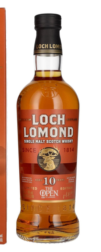 Loch Lomond 10 Years Old THE OPEN 150th St. Andrews Limited Edition 40% Vol. 0,7l in Giftbox